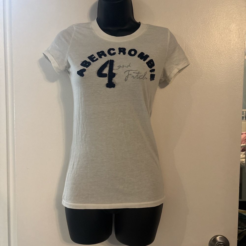 Abercrombie & Fitch White Women's Top